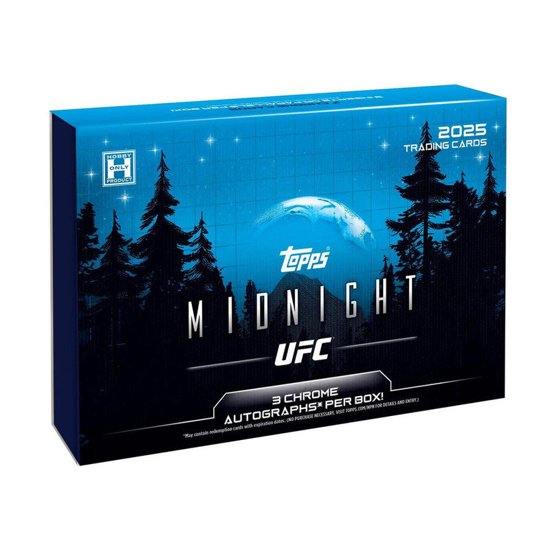 2025 Topps Midnight UFC Hobby Box  (PRE-ORDER)