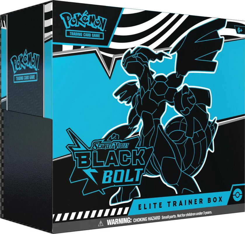 Pokemon Scarlet and Violet: Black Bolt Elite Trainer Box (SALE)