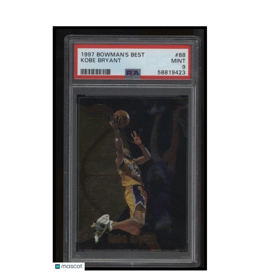 1997 Bowman's Best Kobe Bryant PSA 9