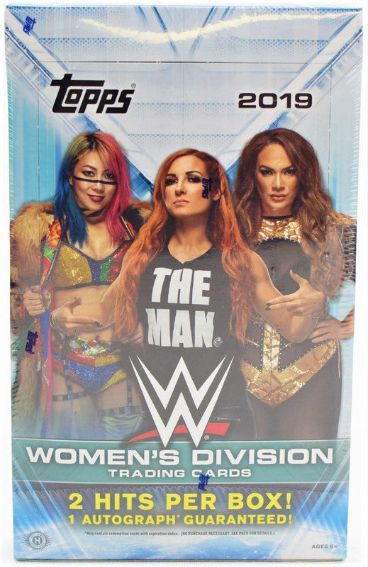 2019 Topps WWE Women&#x27;s Division Wrestling Hobby Box