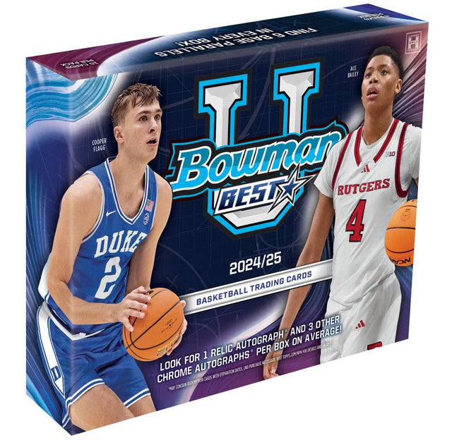 2024/25 Bowman University Best Basketball Hobby Box