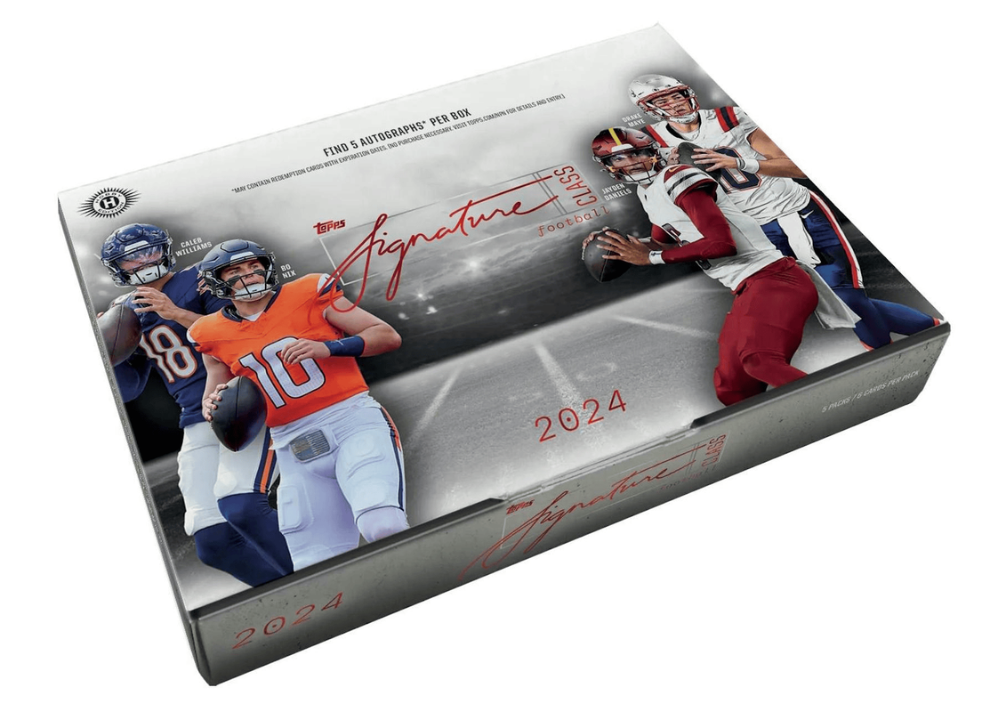 2024 Topps Signature Class Football Hobby Box (PRE-ORDER)