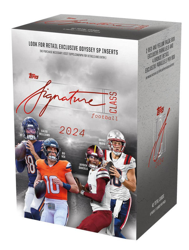 2024 Topps Signature Class Football Blaster Box (PRE-ORDER)