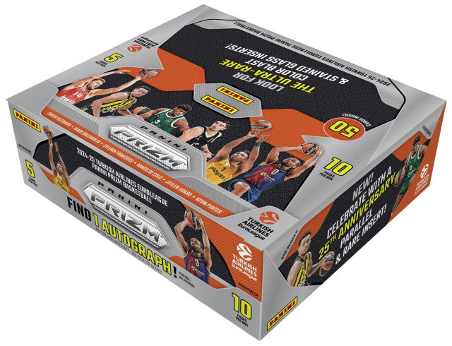 2024/25 Panini Turkish Airlines Euroleague Prizm Basketball Hobby Box