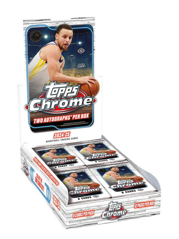 2024/25 Topps Chrome Basketball Hobby Box