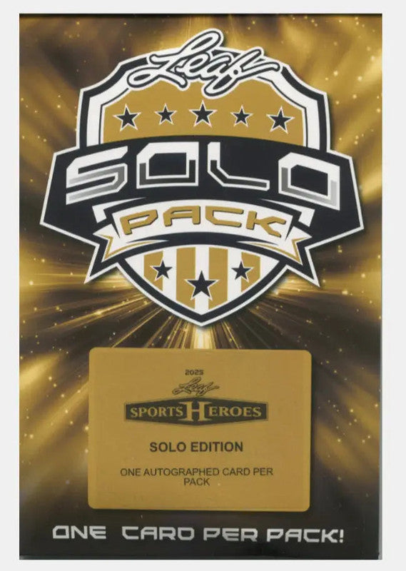 2025 Leaf Metal Sports Heroes Solo Box