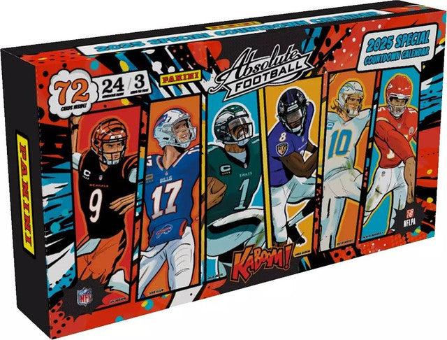 2025 Panini Absolute Football Countdown Calendar Box (PRE-ORDER)