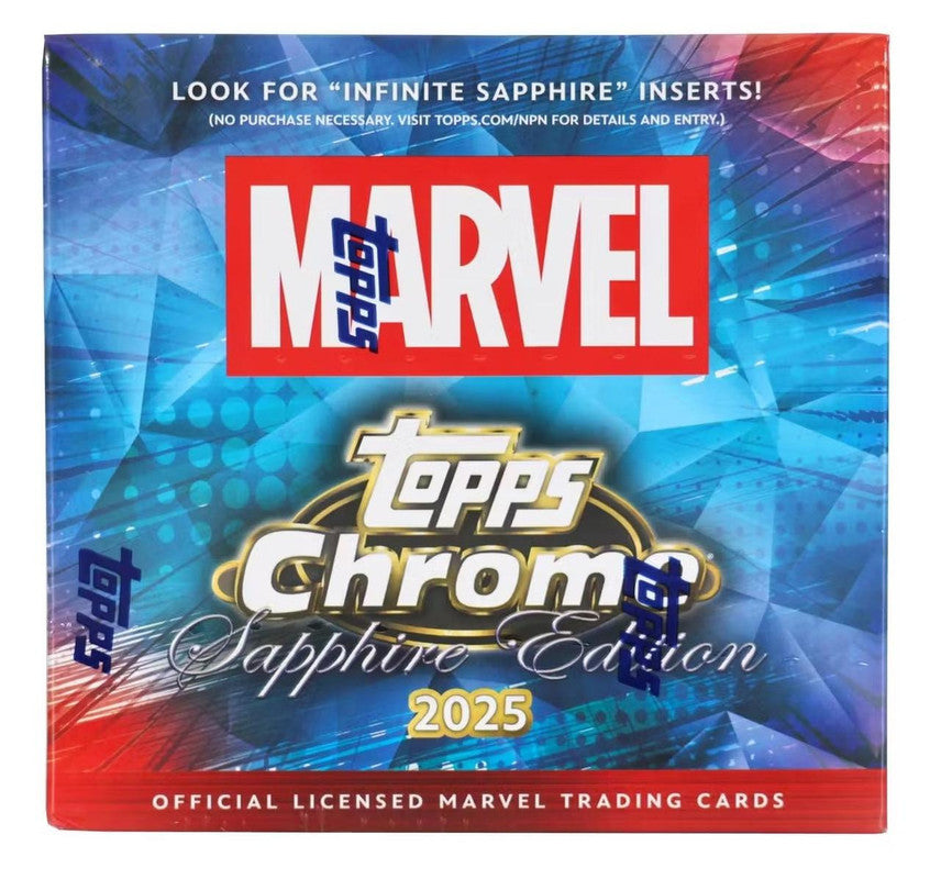 Marvel Chrome Sapphire Hobby Box (Topps 2025)