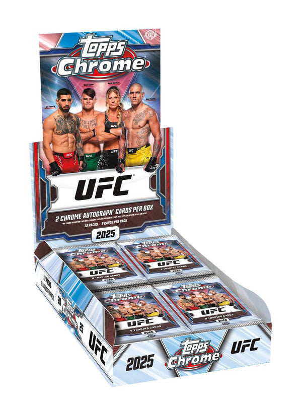 2025 Topps Chrome UFC Hobby Box