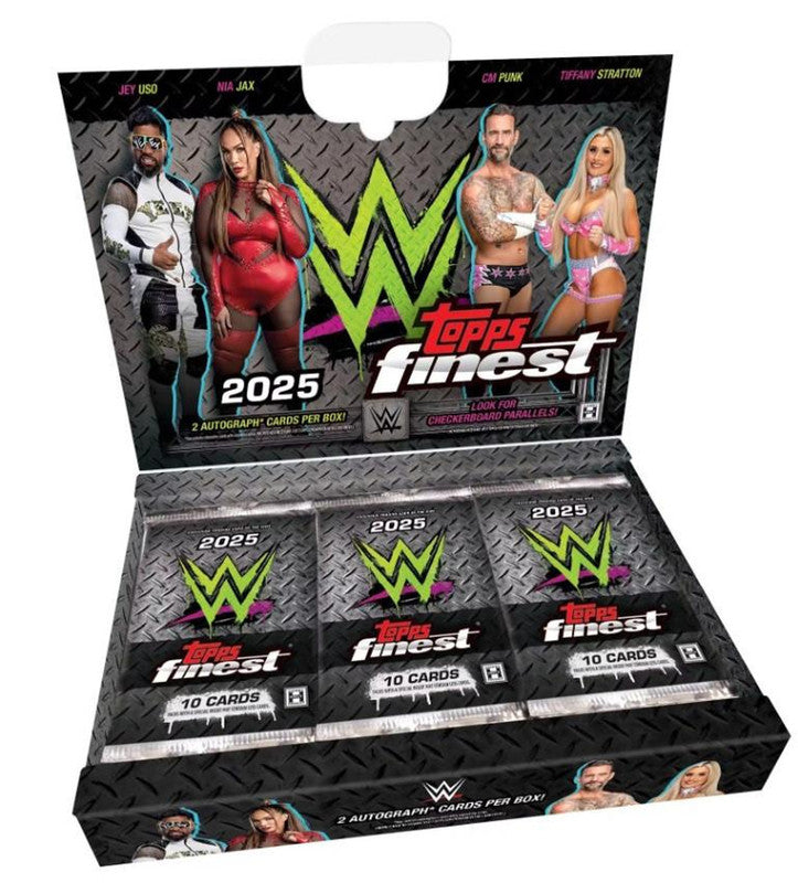 2025 Topps Finest WWE Hobby Box  (PRE-ORDER)