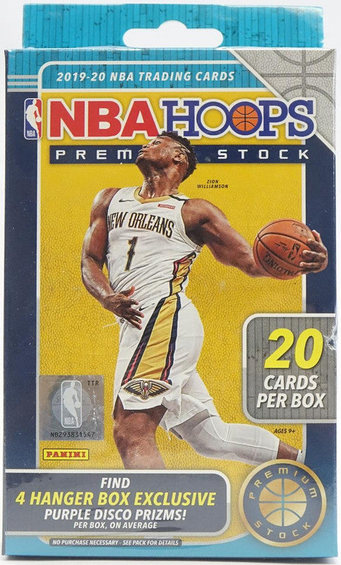 2019/20 Panini Hoops Premium Stock Basketball Hanger Box
