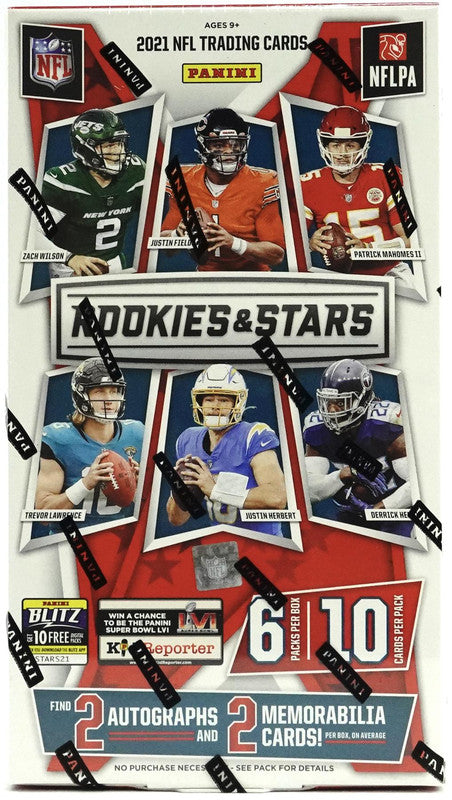 2021 Panini Rookies &amp;amp; Stars Football Hobby Box
