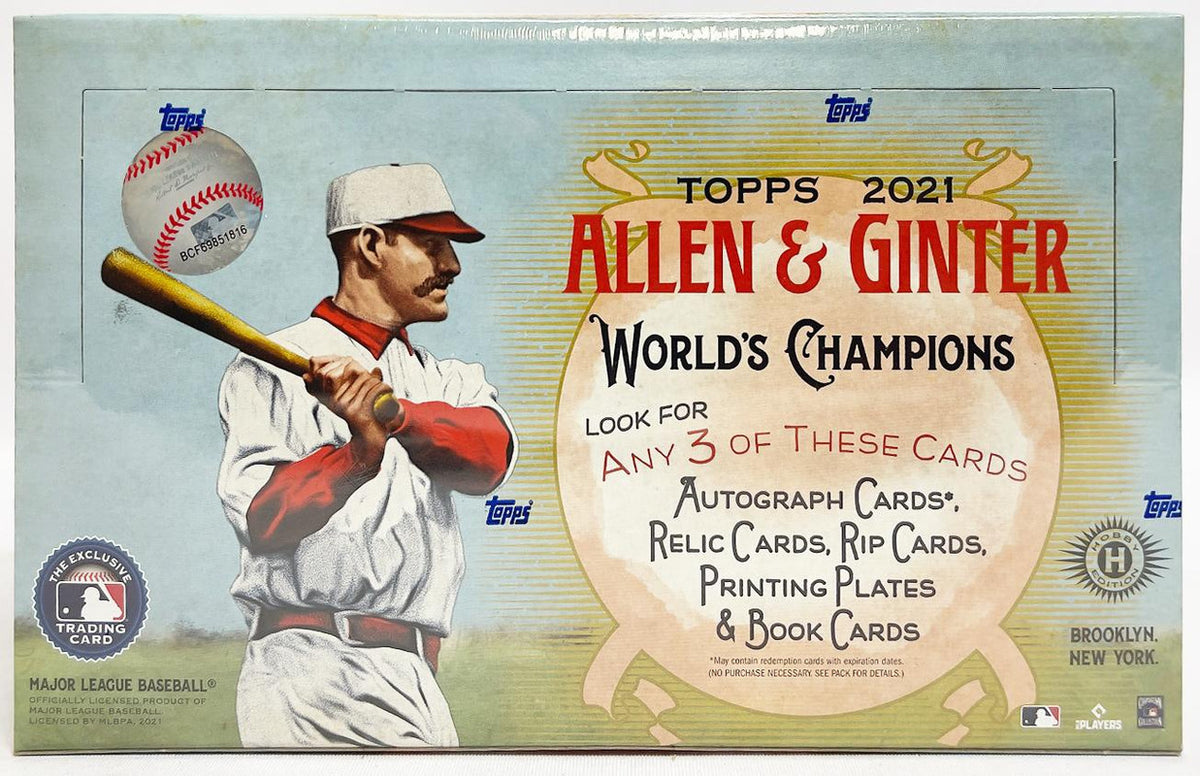 2021 Topps Allen &amp;amp; Ginter Baseball Hobby Box