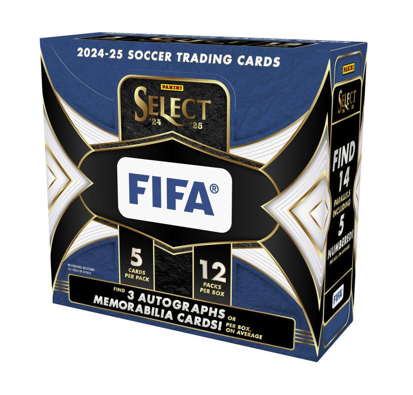 2024/25 Panini Select FIFA Soccer Hobby Box (PRE-ORDER)