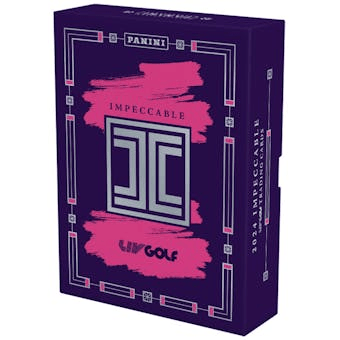 2024 Panini Impeccable LIV Golf Hobby Box