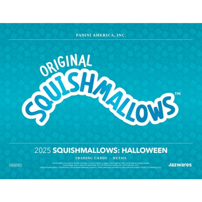 2025 Panini Squishmallows Halloween 40-Pack Box