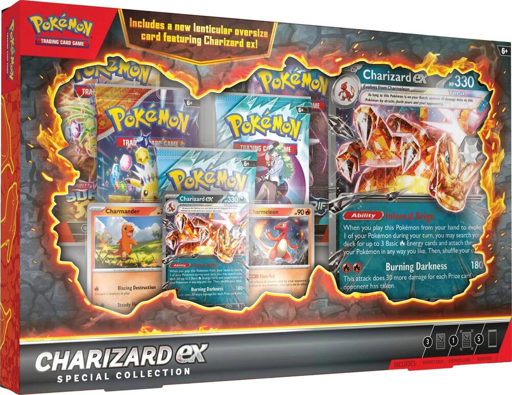 Pokemon TCG: Charizard EX Special Collection Box