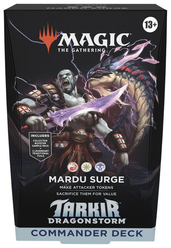 Magic The Gathering: Tarkir Dragonstorm Commander Deck (Mardu)
