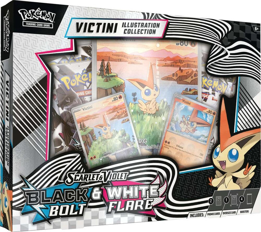 Pokemon Scarlet and Violet: Unova Victini Illustration Collection Box (PRE-ORDER)