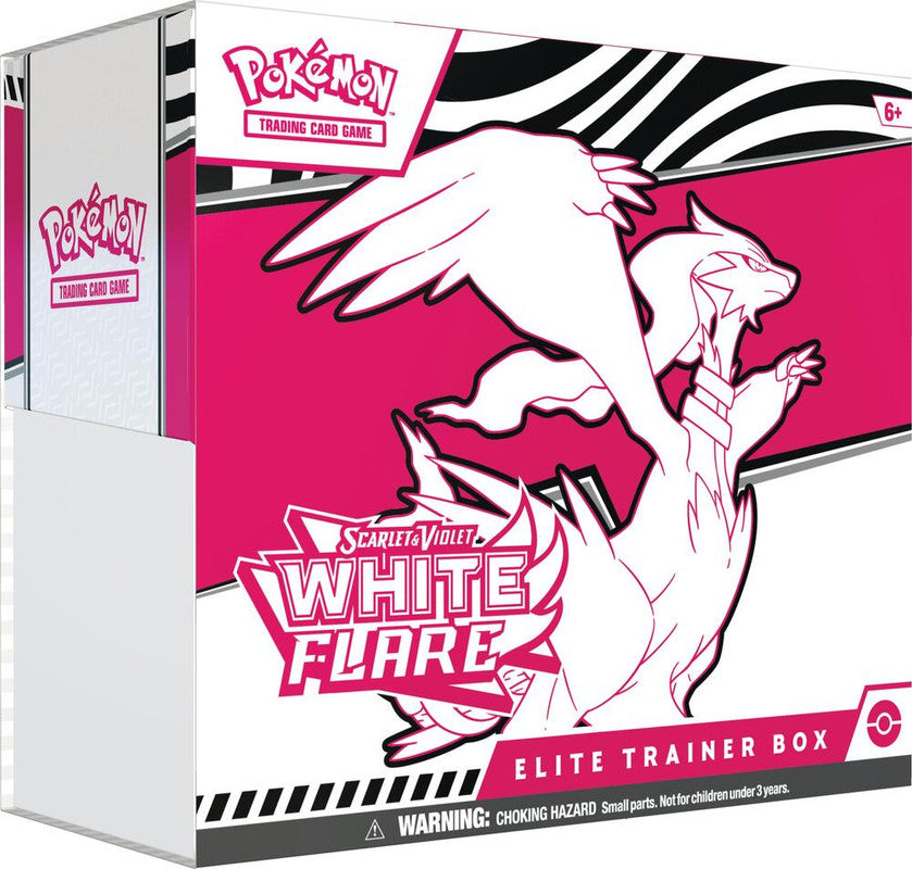 Pokemon Scarlet and Violet: White Flare Elite Trainer Box (SALE)