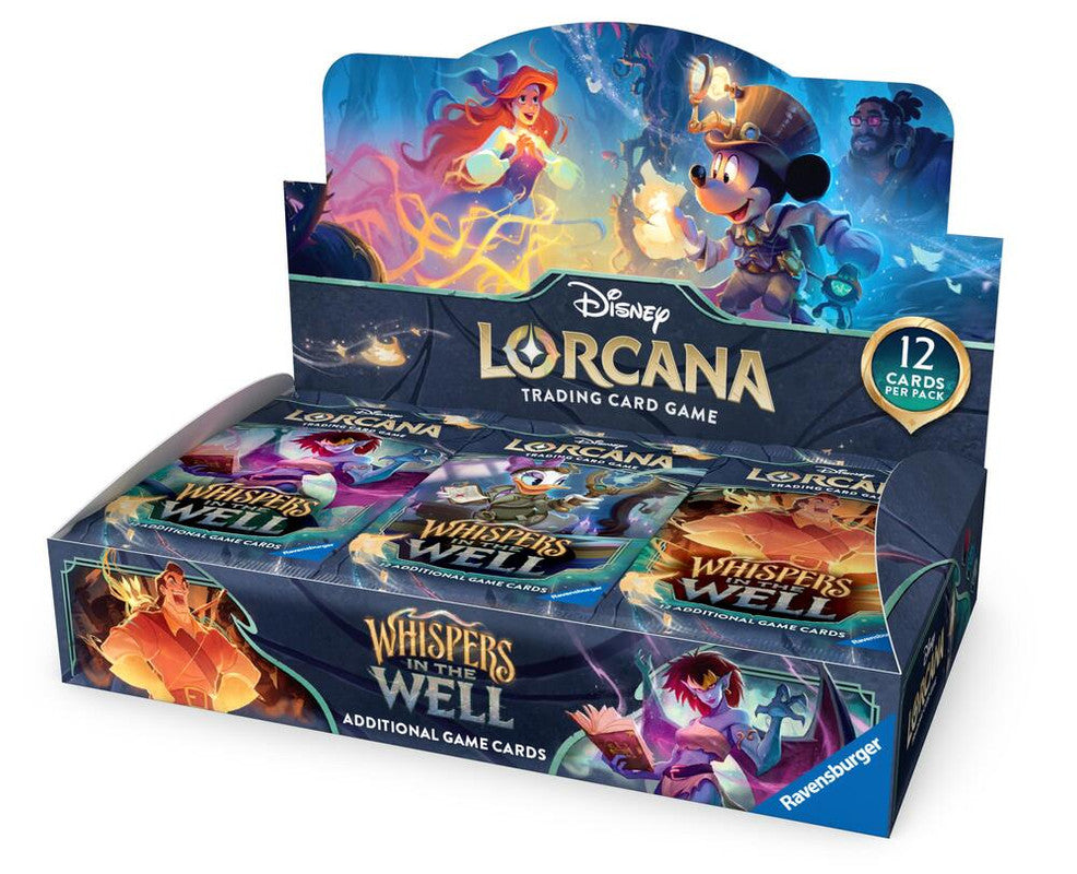 Disney Lorcana: Whispers in the Well Booster Box (PRE-ORDER)