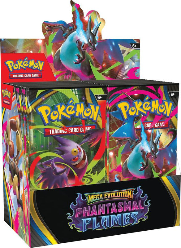 Pokemon TCG: Mega Evolution - Phantasmal Flames Booster Box (PRE-ORDER)