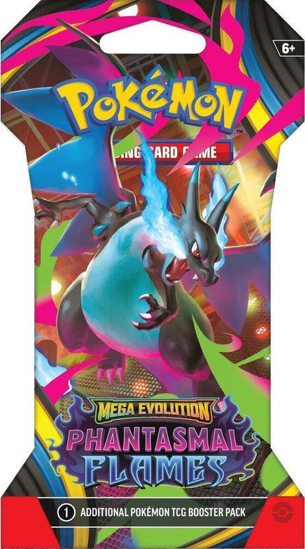 Pokemon TCG: Mega Evolution - Phantasmal Flames Sleeved Booster Pack (PRE-ORDER)