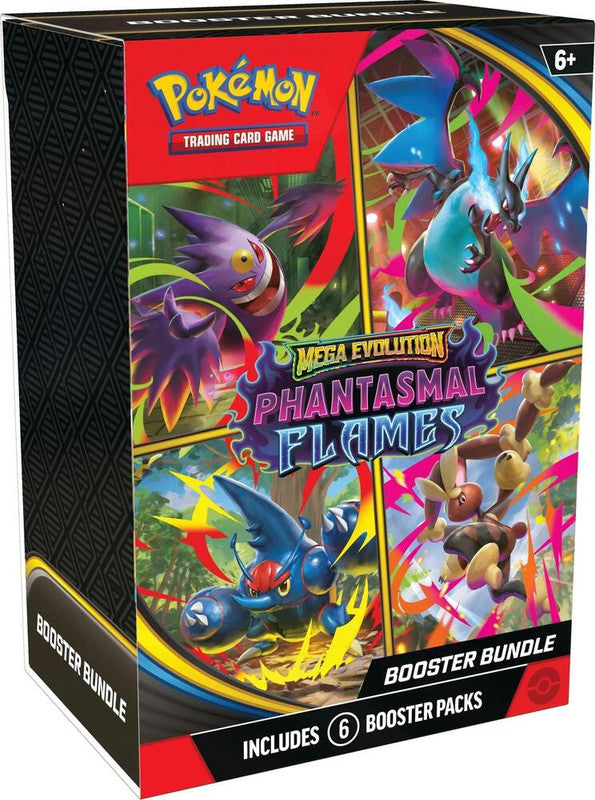Pokemon TCG: Mega Evolution - Phantasmal Flames Booster Bundle Box (PRE-ORDER)