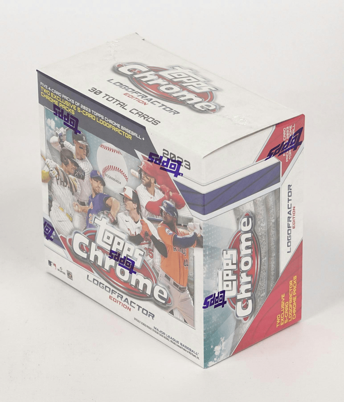 2023 Topps Chrome Logofractor Edition Baseball Box