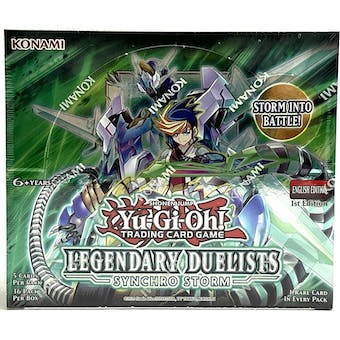 Yu-Gi-Oh!: Legendary Duelists: Synchro Storm Booster Box