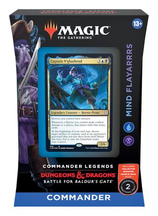 Magic the Gathering: Commander Legends - Battle for Baldur&#x27;s Gate Mind Flayarrrs Commander Deck