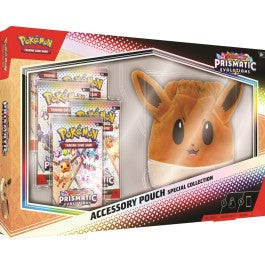 Pokemon TCG: Scarlet and Violet - Prismatic Evolutions Accessory Pouch Special Collection Box