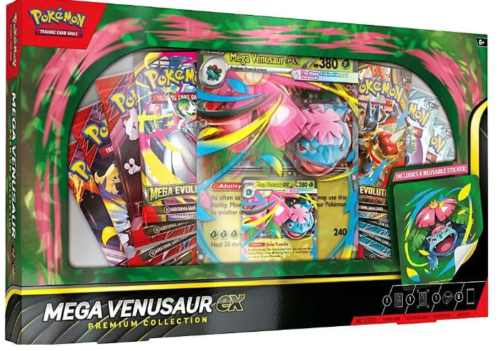 Pokemon TCG: Mega Evolution - Mega Venusaur EX Premium Collection Box (PRE-ORDER)