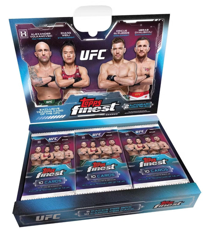 2025 Topps UFC Finest Hobby Box (PRE-ORDER)
