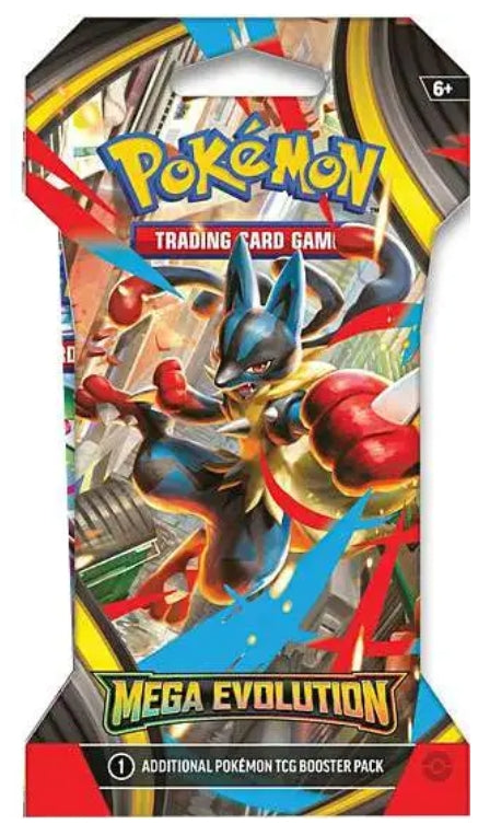 Pokemon TCG: Mega Evolution - Sleeved Booster Pack (PRE-ORDER)