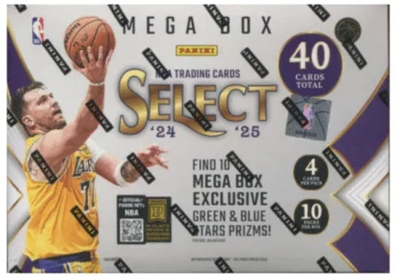 2024/25 Panini Select Basketball Hobby Mega Box