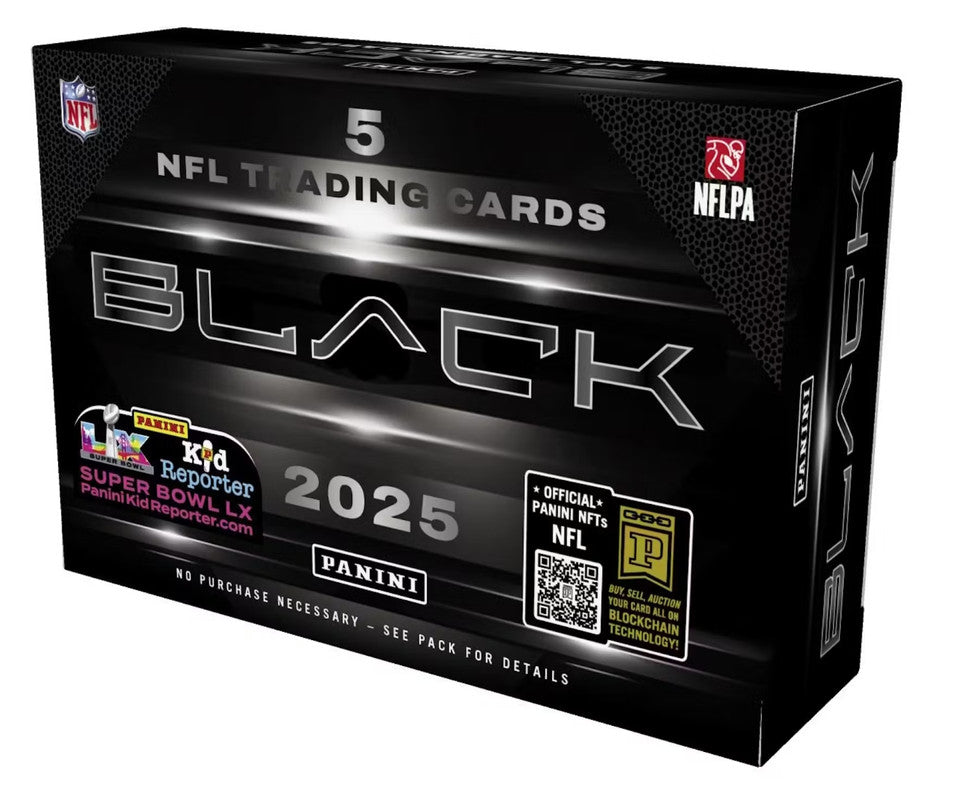 2025 Panini Black Football Hobby Box (PRE-ORDER)