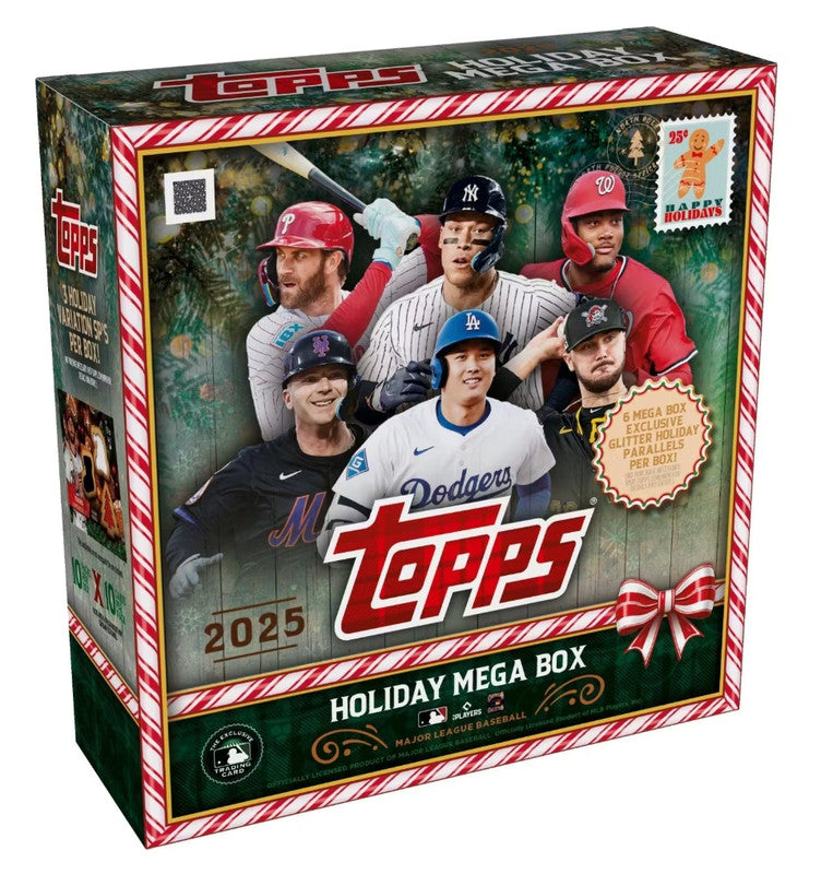 2025 Topps Holiday Baseball Mega Box (PRE-ORDER)