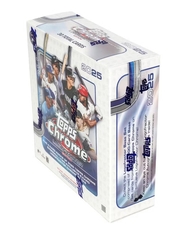 2025 Topps Chrome Baseball Logofractor Edition Box