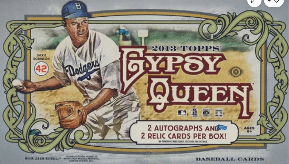 2013 Topps Gypsy Queen Baseball Hobby Box