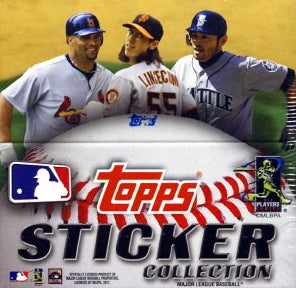 2011 Topps Sticker Collection Baseball Box
