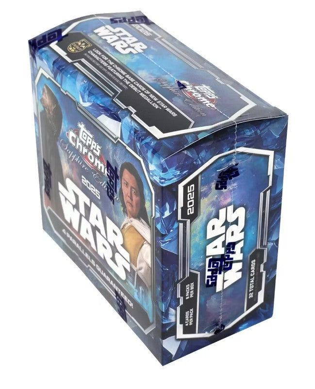Star Wars Chrome Sapphire Edition Hobby Box (Topps 2025)