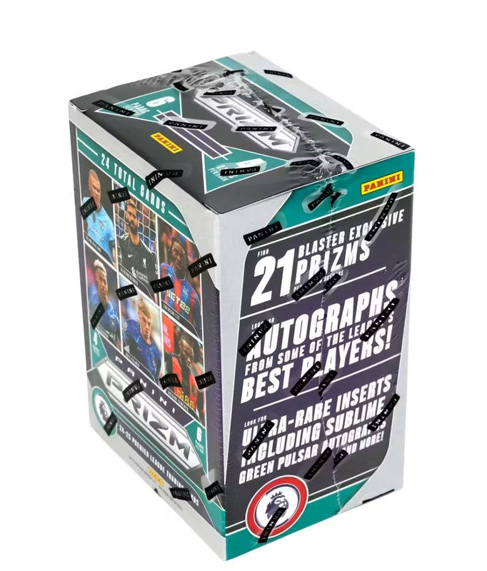 2024/25 Panini Prizm Premier League EPL Soccer Blaster Box (Pink Mosaic Prizms!)