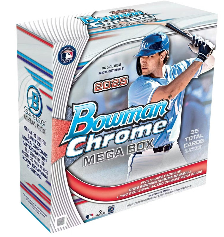 2025 Bowman Chrome Baseball Mega Box (SALE)