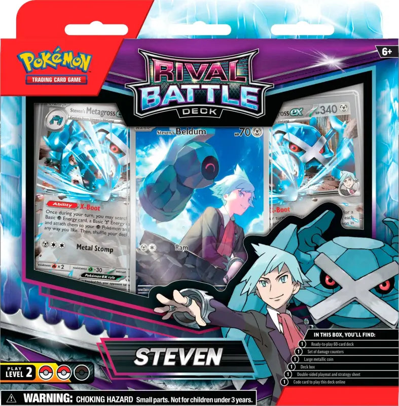 Pokemon TCG: Rival Battle Deck (Steven) (PRE-ORDER)