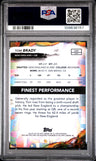 2024 Topps Finest Tom Brady Green Refractor PSA 10
