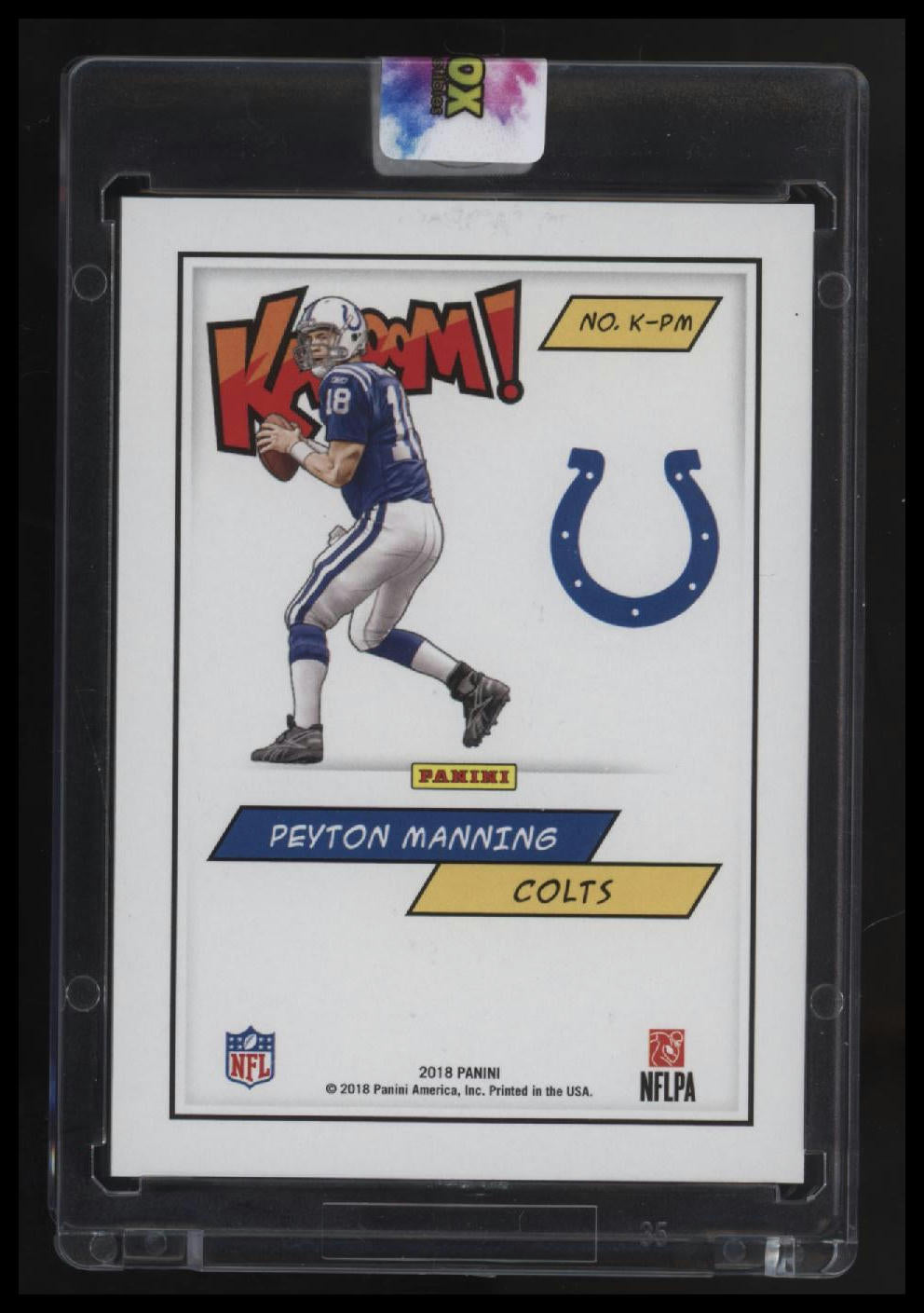 2018 Panini Kaboom! Peyton Manning