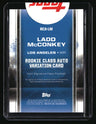 2024 Topps Signature Class Ladd McConkey Rookie Class Auto Variation