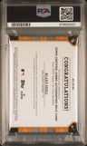 2024 Topps Tier One Autographed Tier One Jumbo Relics Blake Snell Auto PSA 7