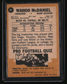 1967 Topps Wahoo McDaniel